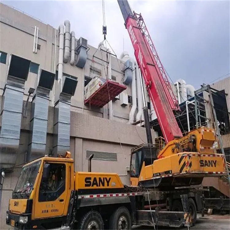 德清县吊车如何吊彩钢瓦